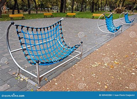 Urban Furniture for Children 5 Stock Photo - Image of colorful ...