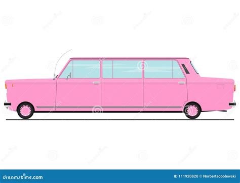 Cartoon Stretch Limo Vector Illustration | CartoonDealer.com #112359446