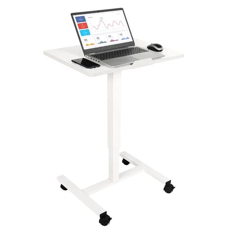 Buy Height Adjustable Standing Desk with Tilting Desk Top,Mobile ...