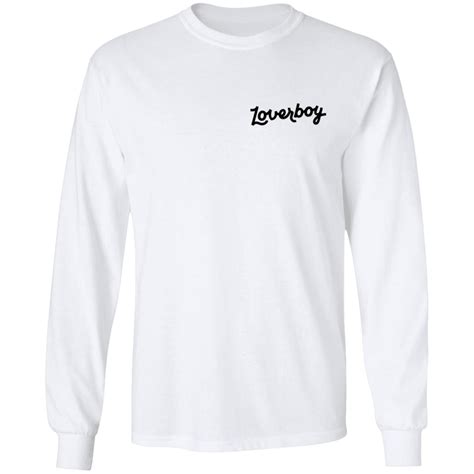 Loverboy Drink Merch CMYK Long Sleeve T Shirt - Tiotee