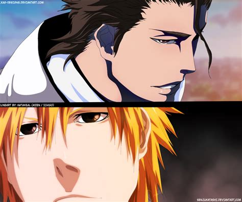 Aizen VS Ichigo by SenjuKatashi on DeviantArt