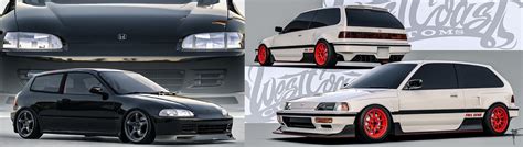 Real vs Imaginary, Pick Your 1980s or 1990s Honda Civic Hatchback Custom Poison - autoevolution