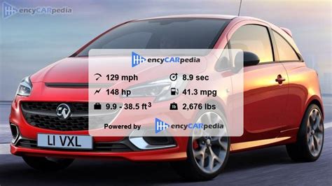 Opel Corsa GSi specs (2018-2019): performance, dimensions & technical specifications - encyCARpedia