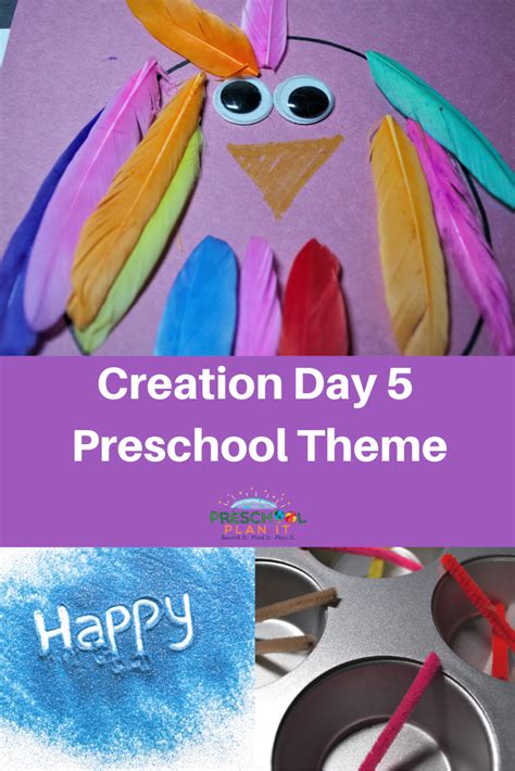 Creation Day 5 - Fish and Birds Theme For Preschool