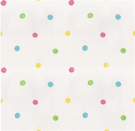 HOOPLA DOT SPOT DOTTY POLKADOT CHILDRENS BEDROOM 10M WALLPAPER ROLL DECOR ART