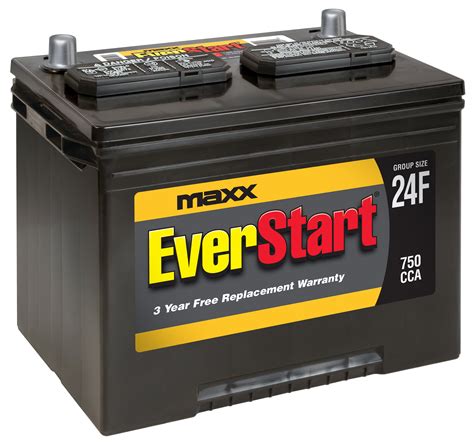 EverStart Maxx Lead Acid Automotive Battery, Group Size 24F - Walmart.com