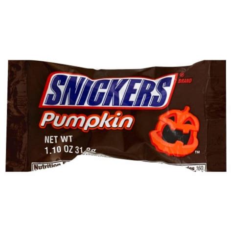 Snickers Halloween Pumpkins Chocolate Candy Bar, 1.10 oz - Kroger