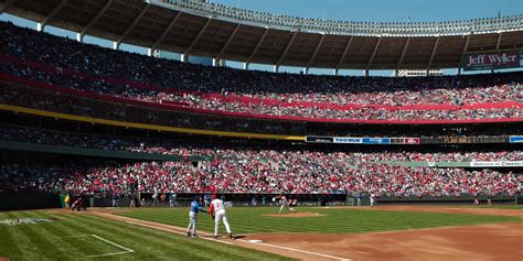 Reds Riverfront Stadium Cinergy Field site