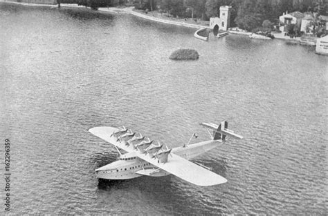 Dornier Do-X Photo. Date: 1932 Stock Photo | Adobe Stock