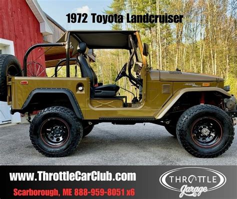 1972 Toyota Land Cruiser | Throttle Car Club Auction