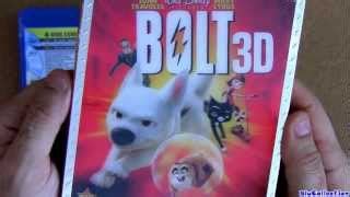 Disney Bolt 3D blu ray unboxing review 4-disc region Free | Doovi