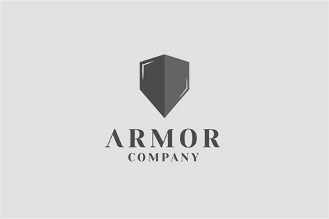 Armor Logo Vector Icon Illustration 20585030 Vector Art at Vecteezy