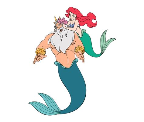 King Triton PNG Transparent Images