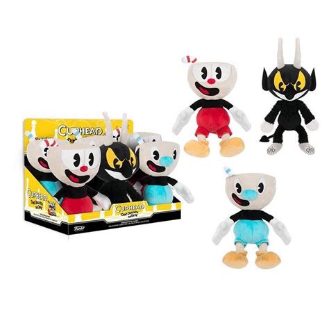 Cuphead plushies coming from Funko! : r/Cuphead