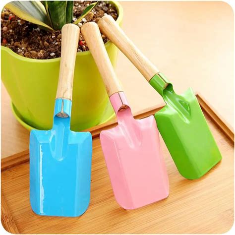 Green Plants Flowers Potting Mini Flower Shovel Multifunctional Small Spade Shovel Household ...