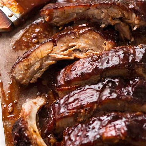 Oven Pork Ribs with Barbecue Sauce | RecipeTin Eats