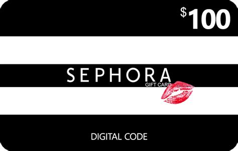 Cheapest Sephora Gift Card 100 USD US | livecards.net