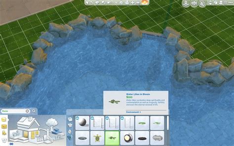 The Sims 4 Cool Pools, Part 1 : The Pond-Pool