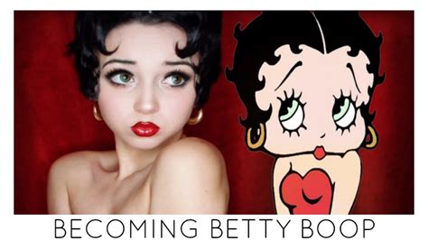 Becoming Betty Boop, a makeup tutorial - Alltop Viral