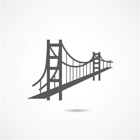 Golden Gate Bridge Silhouette Printable