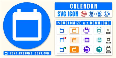 Calendar Svg Icon Code : Path, Logo, Symbol - White, Black Transparent ...