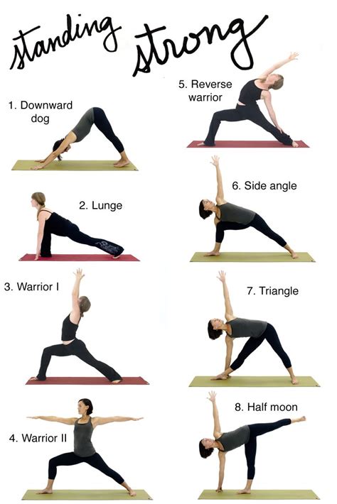 8 classic standing yoga poses make for a strong start to your practice ...