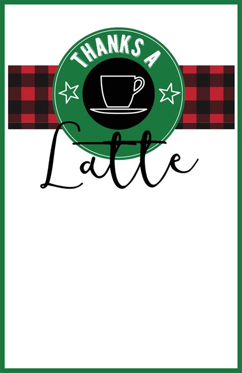 Easy Teacher Christmas Gift Idea {Starbucks Gift Card} - Paper Trail Design