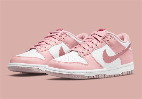 Nike Dunk Low GS Pink Velvet DO6485-600 Release | SneakerNews.com