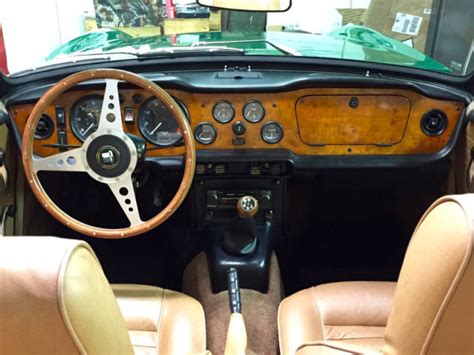 1972 Triumph TR6 British Racing Green New Tan interior Runs great and reliable for sale: photos ...