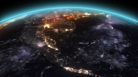 4K Earth Night Oceania South Asia Download Rapid Videohive 21754359 ...