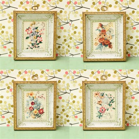 This item is unavailable | Etsy | Framed floral prints, Floral prints, Vintage frames