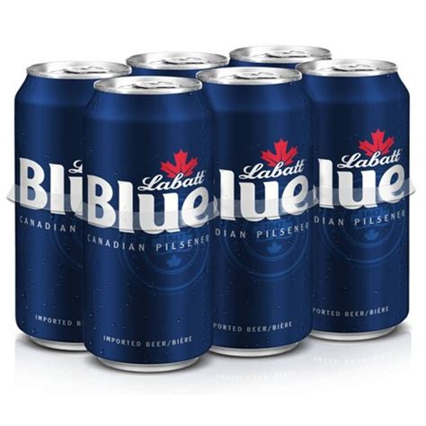 Labatt Blue Pilsner 6 pack/16 oz cans - Beverages2u