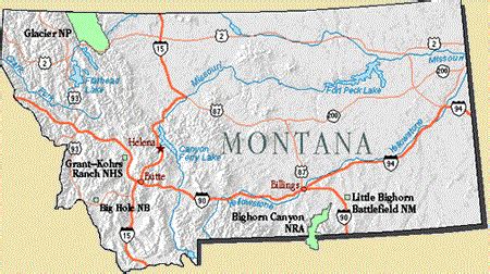 Montana Parks and Recreation Areas