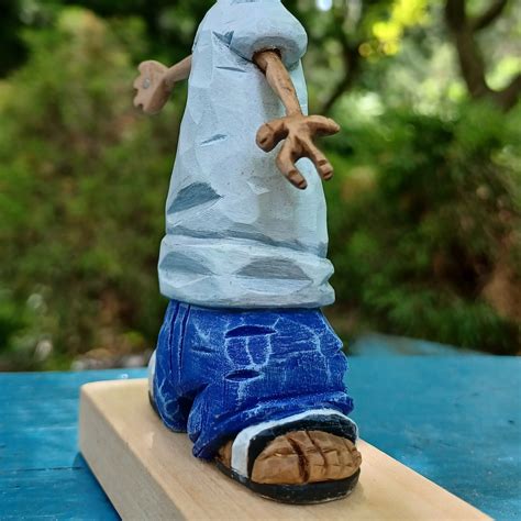 Johnny 2x4 and Plank handmade Wood Carving Inspired by Ed - Etsy