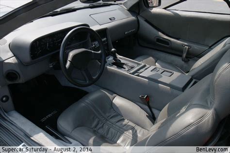 DeLorean DMC-12 interior - BenLevy.com