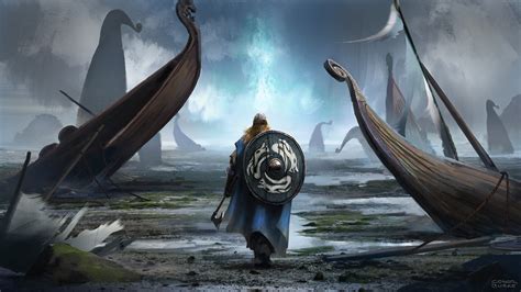 1920x1080 Viking Artwork Laptop Full HD 1080P HD 4k Wallpapers, Images, Backgrounds, Photos and ...