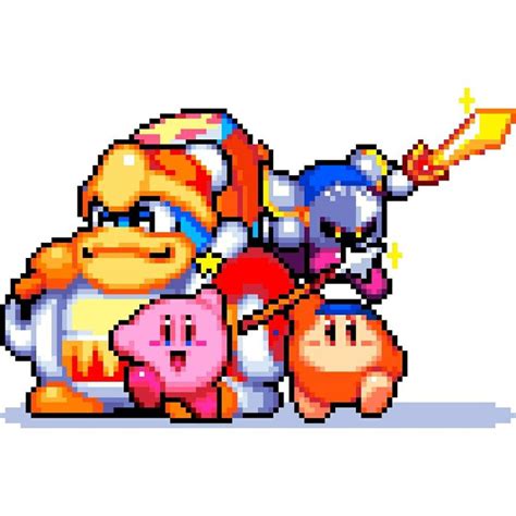 Pin by GameCrasher1011 on Pixel Art | Kirby character, Kirby art, Kirby