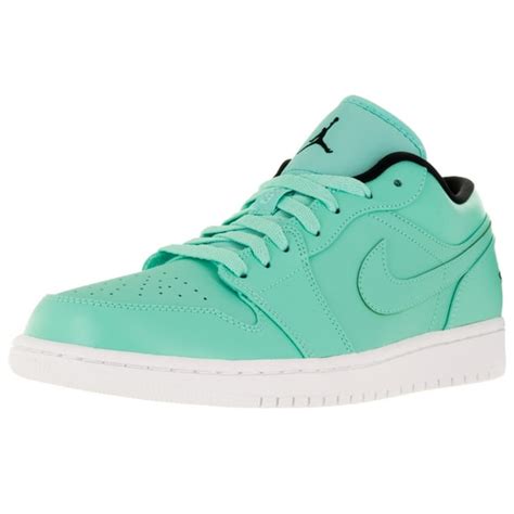 Nike - Nike Mens Air Jordan 1 Low Low Top Lace-Up Basketball Shoes Green 11 Medium (D) - Walmart ...