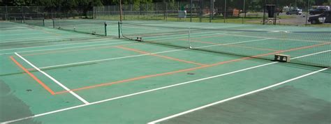 Painting Pickleball Lines On A Tennis Court - images.go-banana.com