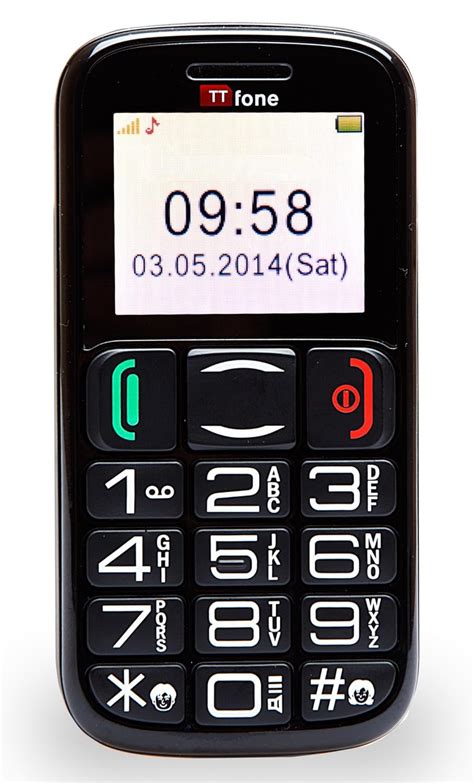 TTfone Mercury 2 Big Button Basic Senior Mobile Phone Simple Unlocked - 14 Day | eBay