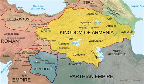 Pin by GBob on Maps | Historical maps, Parthian empire, Armenia