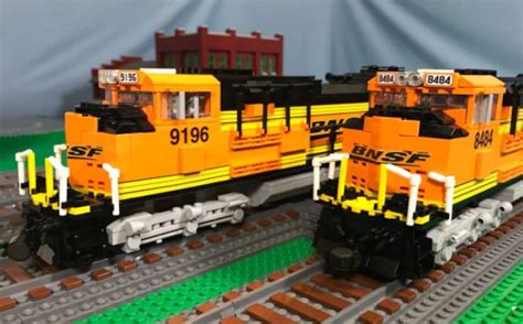 Custom Lego Train BNSF EMD SD70ACe Train Kit | Etsy