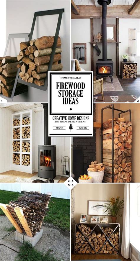 20+ Indoor Firewood Firewood Box Ideas – The Urban Decor