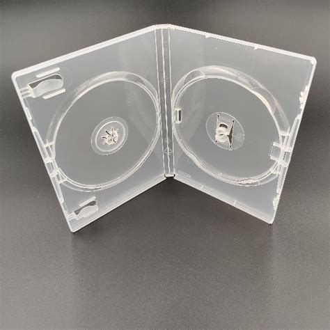 2-disc clear DVD case with 14mm spine – Panmer Ltd