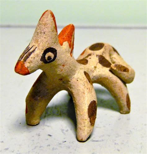 Vintage Mexican Chiapas Miniature Clay Animals - Dog | Clay animals, Vintage mexican, Mexican ...