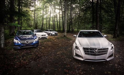 2014 BMW 535i xDrive vs Audi A6 vs E350 vs Cadillac CTS Comparison Test - autoevolution