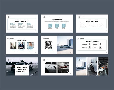 Car Dealership PowerPoint Presentation Template