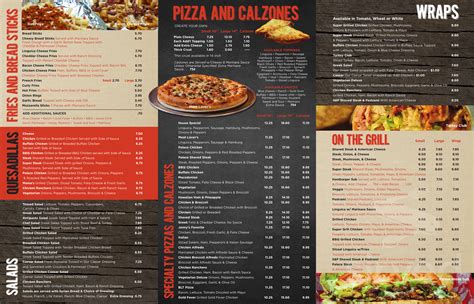 Pizza Palace Menu