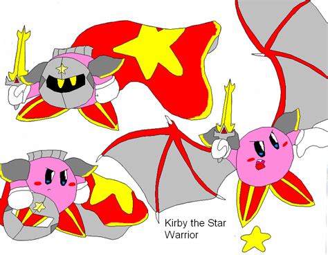 Kirby the Star Warrior Colored by Gamerdragon07 on DeviantArt