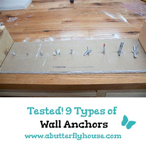 Tested! 9 Types of Wall Anchors - Which is Best? - A Butterfly House